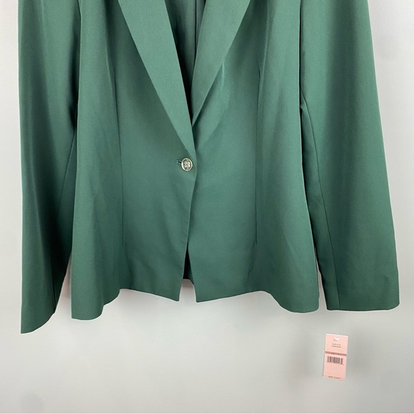 NWT Nanette Lepore Evergreen Single Button Front Blazer size 12 - Picture 4 of 10